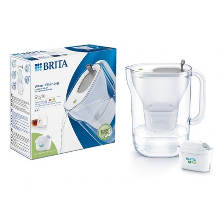 BRITA STYLE LED sivi, ( 2,4 litre ), vrč za filtraciju vode