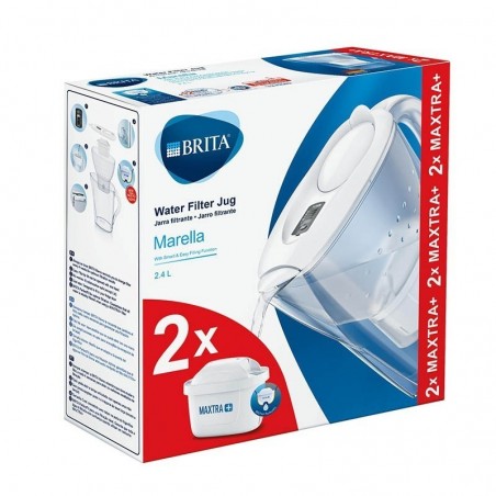 BRITA MARELLA MEMO + 2 MAXTRA+filtera , bijeli,  vrč za filtraciju vode