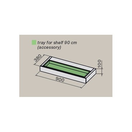 Falmec Shelf stalak za policu 90 cm čelik