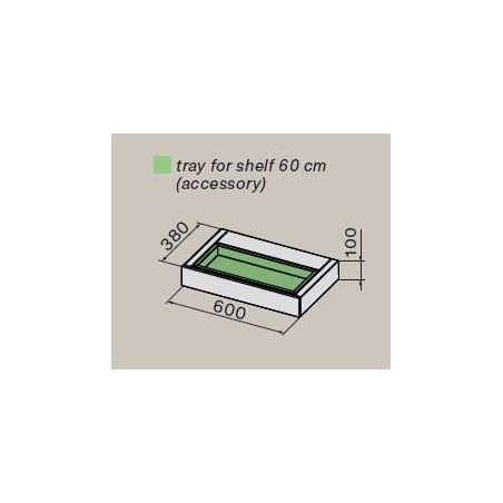 Falmec Shelf stalak za policu 60 cm čelik