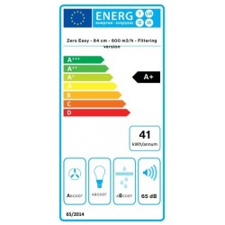 Falmec Zero Easy 84cm ploča za kuhanje sa integriranom napom ( verzija filtriranja zraka))