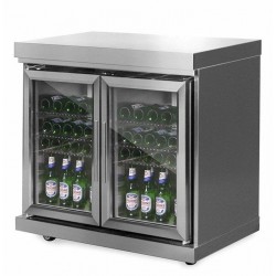 MyOutdoorKitchen dvostruki inox hladnjak