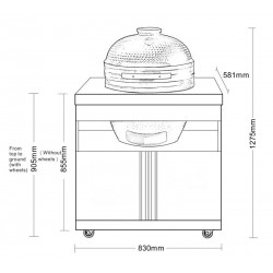 MyOutdoorKitchen Kamado roštilj