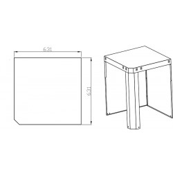 MyOutdoorKitchen kutni ormarić 90°