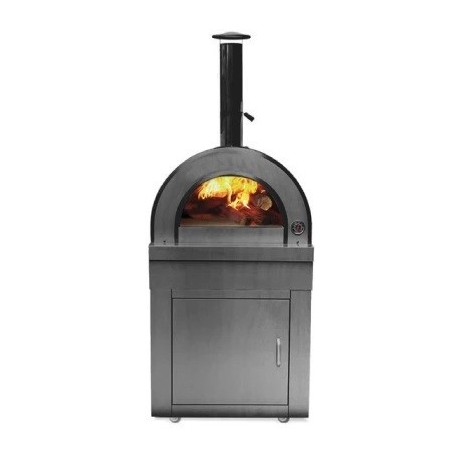 MyOutdoorKitchen Pizza peć na drva crna