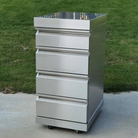 MyOutdoorKitchen Inox ladičar širine 43 cm