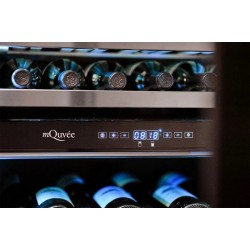 mQuvee WineKeeper WKED112FGBP PUSH-PULL ugradbeni hladnjak za vino mQuvee WineKeeper WKED112FGBP PUSH-PULL ugradbeni hladnjak za vino