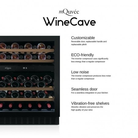 mQuvee WCD50AB podpultni hladnjak za vino
