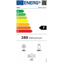 Midea MDRE353FGF01 ugradbeni kombinirani hladnjak