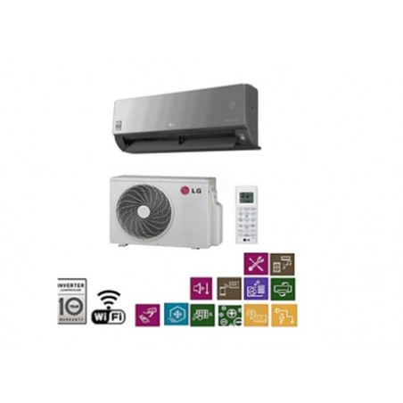 LG klima AC12BK SET  klima uređaj ArtCool Black – 3,5 kw