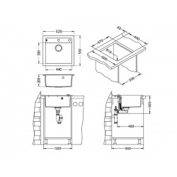 Alveus Formic 20 sudoper ARCTIC - G11