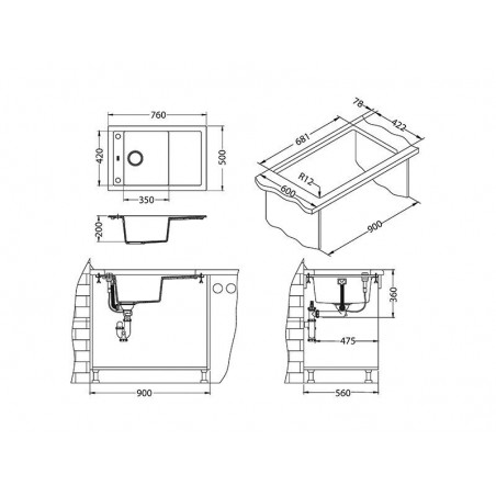 Alveus Formic 30 sudoper ARCTIC - G11