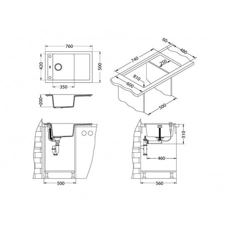 Alveus Formic 30 sudoper ARCTIC - G11