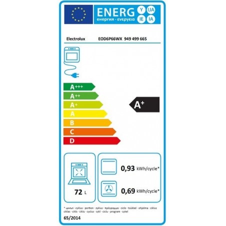 Electrolux EOD6P66WX ugradbena pećnica