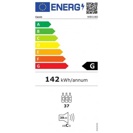 Cavin WB51BD hladnjak za vino Polar Collection