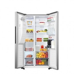 HLADNJAK KOMB. RS650N4AC1 HISENSE SBS 90 CM INOX PO