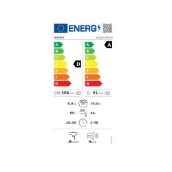 PERILICA SUŠILICA RUBLJA. WDQA1014EVJM HISENSE 10/6