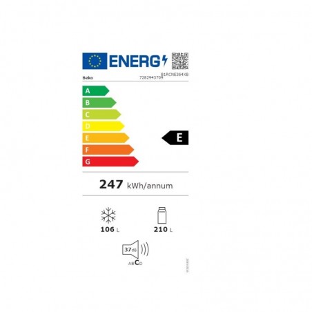 HLADNJAK B1RCNA344S BEKO
