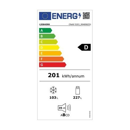 Samostojeći kombinirani hladnjak LIEBHERR CNsfd 5203