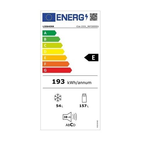 Samostojeći kombinirani hladnjak LIEBHERR CUe 2331