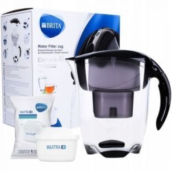 Brita vrč za filtraciju Elemaris XL black MX+