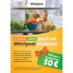 Whirlpool W5 811E W 1 samostojeći hladnjak sa zamrzivačem
