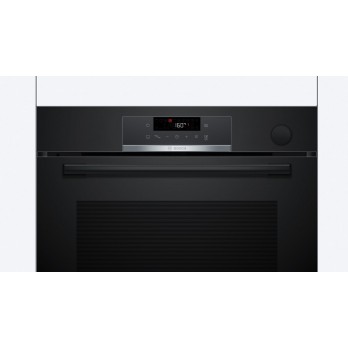 Bosch HRG532BB3 ugradbena pećnica Serie 4, s funkcijom dodavanja pare, 60 x 60 cm, Crna