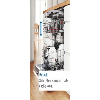 Bosch SMV4ECX28E Serie 4, Ugradbena perilica posuđa, 60 cm