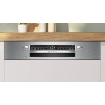 Bosch SMI2ITS09E Serie 2, Ugradbena perilica posuđa s vidljivim tipkama, 60 cm, Brušeni čelik