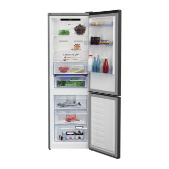 Beko RCNA366E40ZXBRN samostojeći kombinirani hladnjak