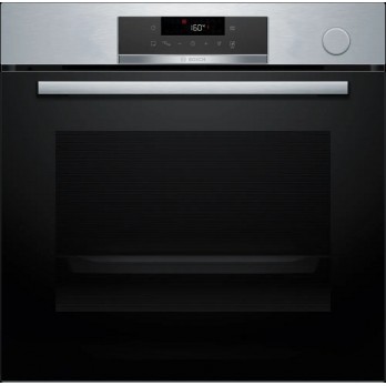 Bosch HRG532BS3 ugradbena pećnica s funkcijom dodavanja pare 60 x 60 cm Nehrđajući čelik