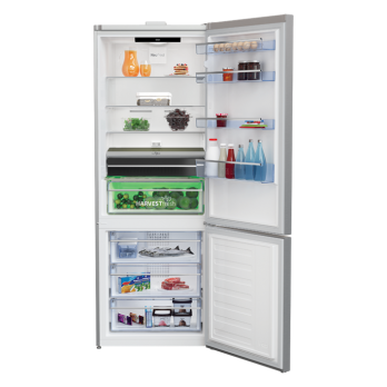 Beko RCNE560E40ZLXPHUN samostojeći kombinirani hladnjak