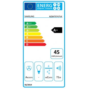 Samsung NZ84T9747VK/UR indukcijska ploča za kuhanje s integriranom napom