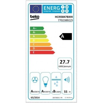 Beko HCI93847BXHI Napa (Otočna, 90 cm)