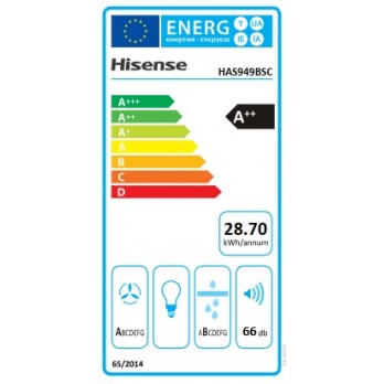 Hisense HAS949BSC Indukcijska ploča za kuhanje s napom