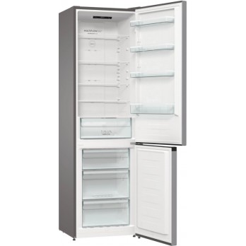Gorenje NRK6202ES4 Samostojeći kombinirani hladnjak/zamrzivač, Siva
