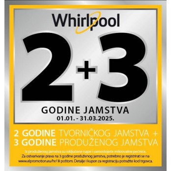 Whirlpool MBNA900B ugradbena mikrovalna pećnica, crna