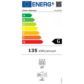 Temptech STX30DRB vinski hladnjak
