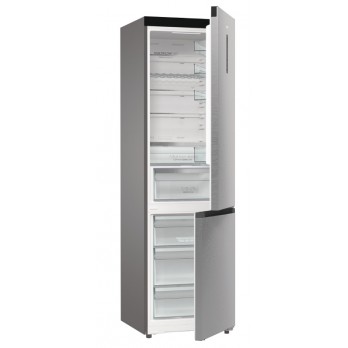 Gorenje NRB620C61X4WFE Samostojeći kombinirani hladnjak/zamrzivač, 203 x 59.5 x 65.8 cm, Siva