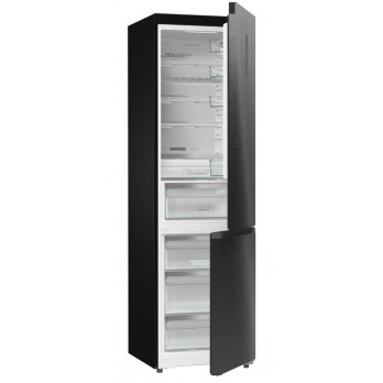 Gorenje NRB620C81BX4WFE Samostojeći kombinirani hladnjak/zamrzivač, 203 x 59.5 x 65.8 cm, Crna