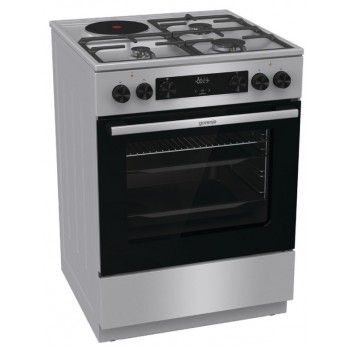 Gorenje GK6C62XC Kombinirani štednjak, 60 cm