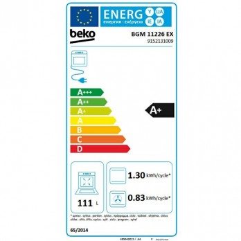 Beko BGM11226EX štednjak