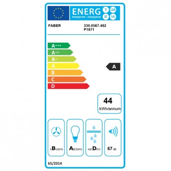 Faber VRT BK A90 2LS zidna napa 330.0567.492