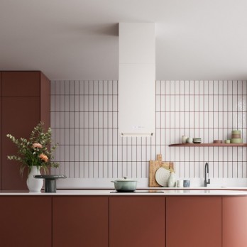 Falmec MIRA PLUS 40 WHITE otočna napa 8034122368375