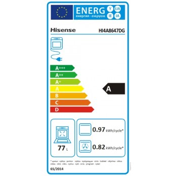Hisense HI4A8647DG Ugradbena pećnica