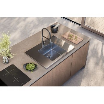 Alveus Luxal 20 edge, sudoper, podignuti rub
