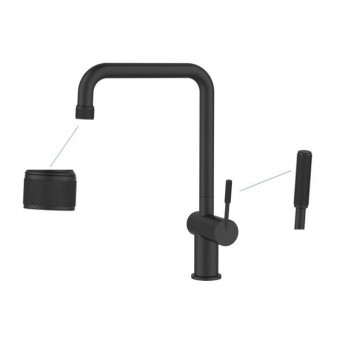 Alveus Flora BLACK MATTE  slavina