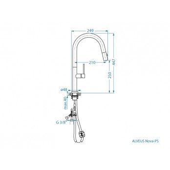 Alveus Nova - PS Gold  slavina Monarch Collection