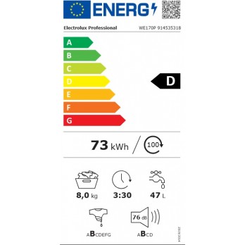 Electrolux  WE170P MyPRO Perilica rublja 8 kg