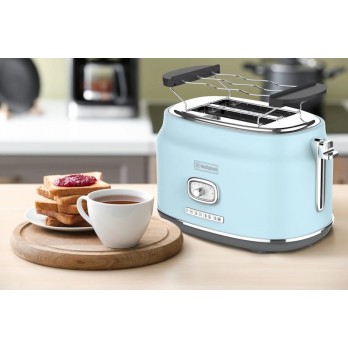 Westinghouse WKTTB857BU Retro Blue 2 Slice toster